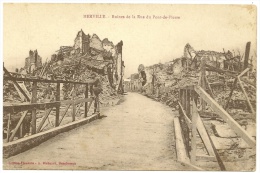 MERVILLE Rare Ruines De La Rue Du Pont De Pierre (Flandria Biebuyck) Nord (59) - Merville
