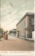 Sao Thomé Rua Do Pelourinho Edificio Da Camara  Cpa 1913 - Sao Tome En Principe