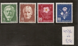 SUISSE  1945 Série De Timbres Neufs**   (ref 139 A ) Voir Descriptif - Unused Stamps