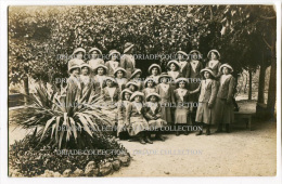 FOTO CARTOLINA BAMBINE CROCE ROSSA SPEDITA DA CAMPOBASSO - Croix-Rouge