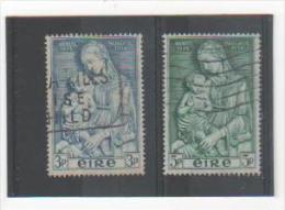 IRLANDE 1954 YT N° 122-123 Oblitéré - Oblitérés