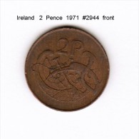 IRELAND    2  PENCE  1971  (KM # 21) - Irlande