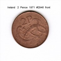 IRELAND    2  PENCE  1971  (KM # 21) - Irland