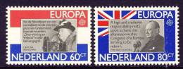 Niederlande / Netherlands 1980 : Mi 1168-1169 *** - Europa / Europe - Nuovi