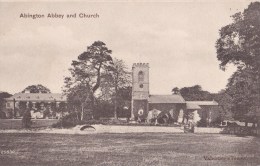 ABINGTON ABBEY AND CHURCH  AUTENTICA 100% - Autres & Non Classés