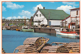 Canada Fishing Village On Gaspe Peninsula Near Perce Quebec - Percé