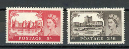G. BRETAGNE COURONNEMENT D'ELISABETH II   N° Yvert 502+503 * - Unused Stamps