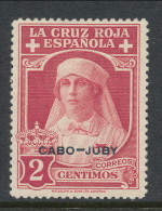 Cabo Juby 1926, Edifil # 27. Pro Cruz Roja, MH (*) - Cape Juby