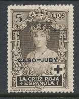 Cabo Juby 1926, Edifil # 28. Pro Cruz Roja, MH (*) - Cabo Juby