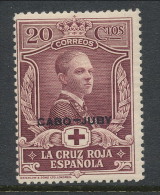 Cabo Juby 1926, Edifil # 31. Pro Cruz Roja, MH (*) - Cape Juby