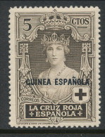 Spanish Guinea 1926, Edifil # 179. Pro Cruz Roja, MH (*). See Scan Of Back - Guinée Espagnole