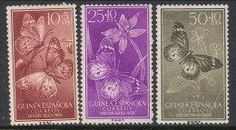 Spanish Guinea 1958, Edifil # 388-390.. Dia Del Sello, NO CANCELLATION, NO GUM - Guinée Espagnole