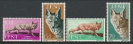 Ifni 1957, Edifil # 138-141. Dia Del Sello,  MH (*). - Ifni