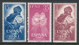 Ifni 1962, Edifil # 190-192. Dia Del Sello,  MH (*). - Ifni