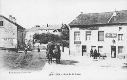 ¤¤  -  XERTIGNY   -  Rue De La Gare  -  Bureau Des Omnibus  -  Epicerie , Mercerie   -  ¤¤ - Xertigny