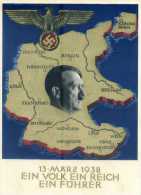 GERMANIA. Ein Volk Ein Reich Ein Fuhrer. Adol Hitler. 13 Marz 1938. - Parteien & Wahlen