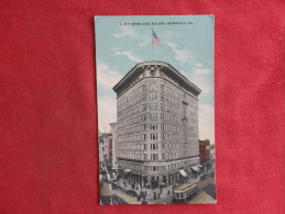 > IN - Indiana > Indianapolis   K.Of P. Grand Lodge Building 1911 Cancel -  Ref-1085 - Indianapolis