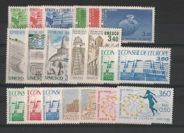 Service N°Yv. 82 à 101 - Complet - Neuf Luxe ** - MNH - Postfrisch - Cote 29.5 EUR - Nuovi