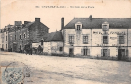¤¤  -   1884   -  ORVAULT   -   Un Coin De La Place  -  Hôtel Des Voyageurs  -  Maison Bouvier   -  ¤¤ - Orvault