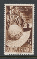 Spanish Sahara 1952, Edifil # 97. V Centenario Del Nacimiento De Fernando El Catolico, MH (*) - Spanish Sahara