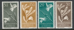 Spanish Sahara 1956, Edifil # 126-129. Pro Infancia, MH (*) - Sahara Español