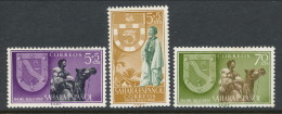 Spanish Sahara 1956, Edifil # 130-132. Dia Del Sello, MH (*) - Spanish Sahara