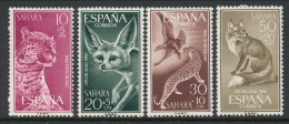 Spanish Sahara 1960, Edifil # 176-179. Dia Del Sello, MH (*) - Sahara Espagnol
