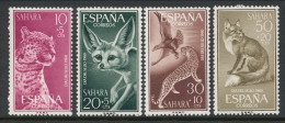 Spanish Sahara 1960, Edifil # 176-179. Dia Del Sello, MH (*) - Sahara Spagnolo