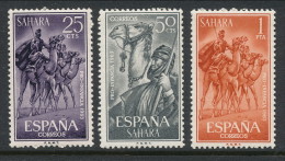 Spanish Sahara 1963, Edifil # 217-219. Pro Infancia, MH (*) - Spanish Sahara