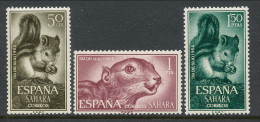 Spanish Sahara 1964, Edifil # 236-238. Dia Del Sello, MH (*) - Spanish Sahara