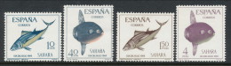 Spanish Sahara 1966, Edifil # 252-255. Dia Del Sello, MNH (**) - Spanish Sahara