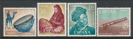Spanish Sahara 1969, Edifil # 275-278. Dia Del Sello, MNH (**) - Sahara Español