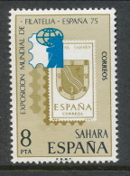 Spanish Sahara 1975, Edifil # 319. Exposicion De Filatelia, MNH (**) - Sahara Español