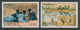 Spanish Sahara 1975, Edifil # 320-321. Pro Infancia: Pinturas, MNH (**) - Spanish Sahara