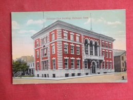 IA - Iowa > Dubuque Club Building Ca 1910 Not Mailed  Message On Back  Ref-1085 - Dubuque