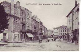 43 CRAPONNE - (animé, Fontaine) La Grande Rue - D7 - Craponne Sur Arzon