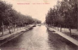 11 -sallelèles D Aude - Le Canal De Jonction -quais D Alsace Et De Lorraine - - Salleles D'Aude