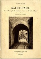 JEANNE FAURE  -  SAINT PAUL  -  1931 - Côte D'Azur