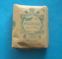 WW2 CROATIA (NDH) - HUMSKI DUHAN - Original Packaging, Unopened Box With 20. Gr. Of Tobacco * Tabak Tabac Tabacco Tabaco - Empty Tobacco Boxes