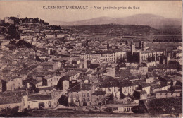 CPA - CLERMONT L’HÉRAULT (34) - Vue Générale Prise Du Sud - Clermont L'Hérault