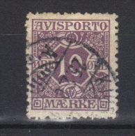 JOURNAUX N°4 (1907) - Used Stamps