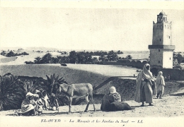 AFRIQUE DU NORD - ALGERIE - EL-OUED - La Mosquée Et Les Jardins Du SOUF - El-Oued