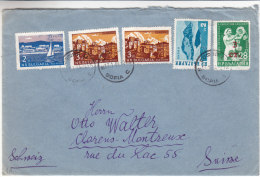 Voiliers - Fleurs - Bulgarie - Lettre De 1964 - Storia Postale