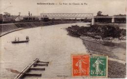 11 -sallelèles D Aude - Le Pont De Chemin De Fer - Vue De L Ecluse De Moussoulens - - Salleles D'Aude