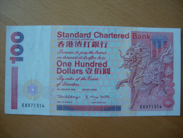 Hong Kong 100 Dollars - Standard Chartered Bank - Hongkong