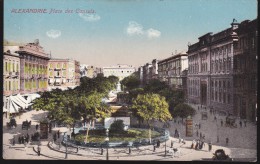 CPA - (Egypte) Alexandrie - Place Des Consuls - Alejandría