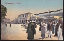 CPA - (Egypte) Alexandrie - La Gare - Alexandrie