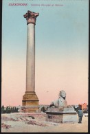 CPA - (Egypte) Alexandrie - Colonne Pompée Et Sphinx - Alexandria