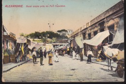 CPA - (Egypte) Alexandrie - Bazar Arabe Pres Du Fort Napoléon - Alexandrië