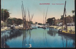 CPA - (Egypte) Alexandrie - Canal Mahmoudieh - Alejandría